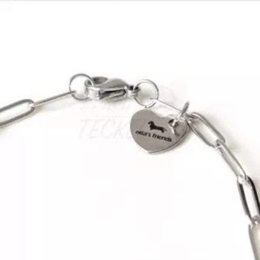 Hash Teckel Teckel Ketting | Zilver | Otta'S Friends