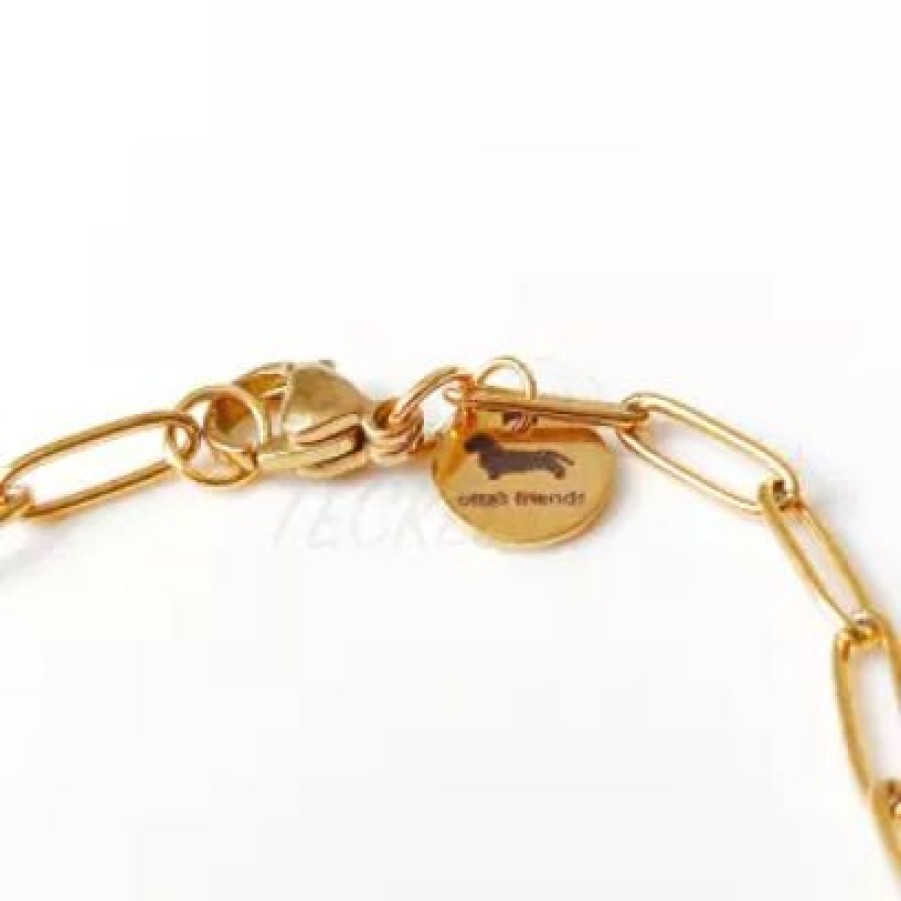 Hash Teckel Teckel Armband | Goud | Otta'S Friends